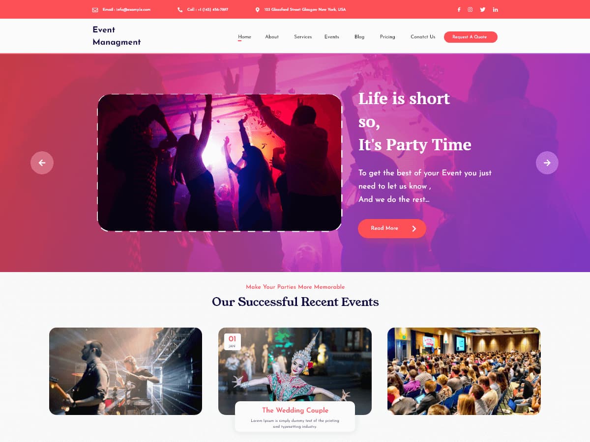 Event Management System